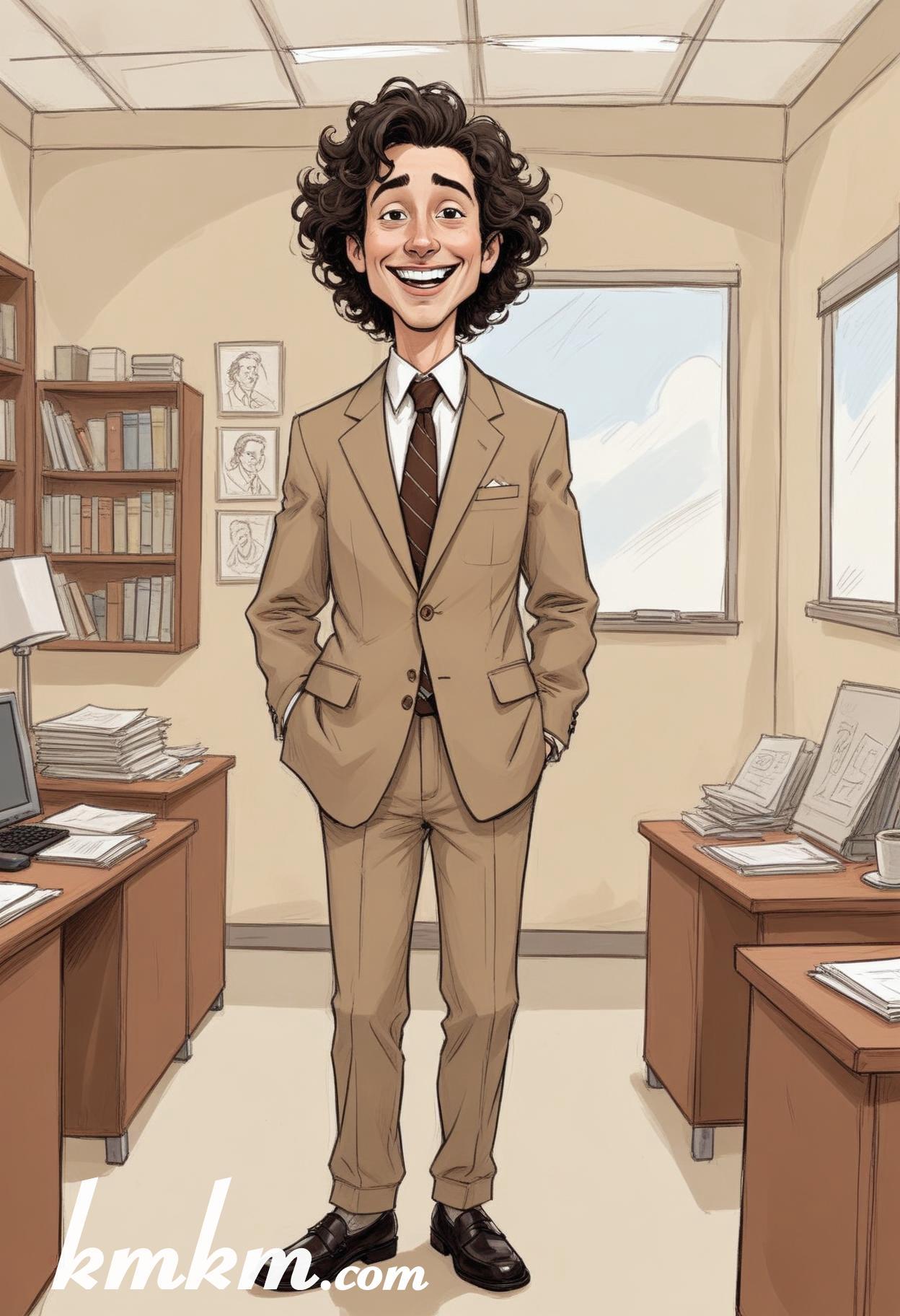 Businessman cartoon character set drawing 08