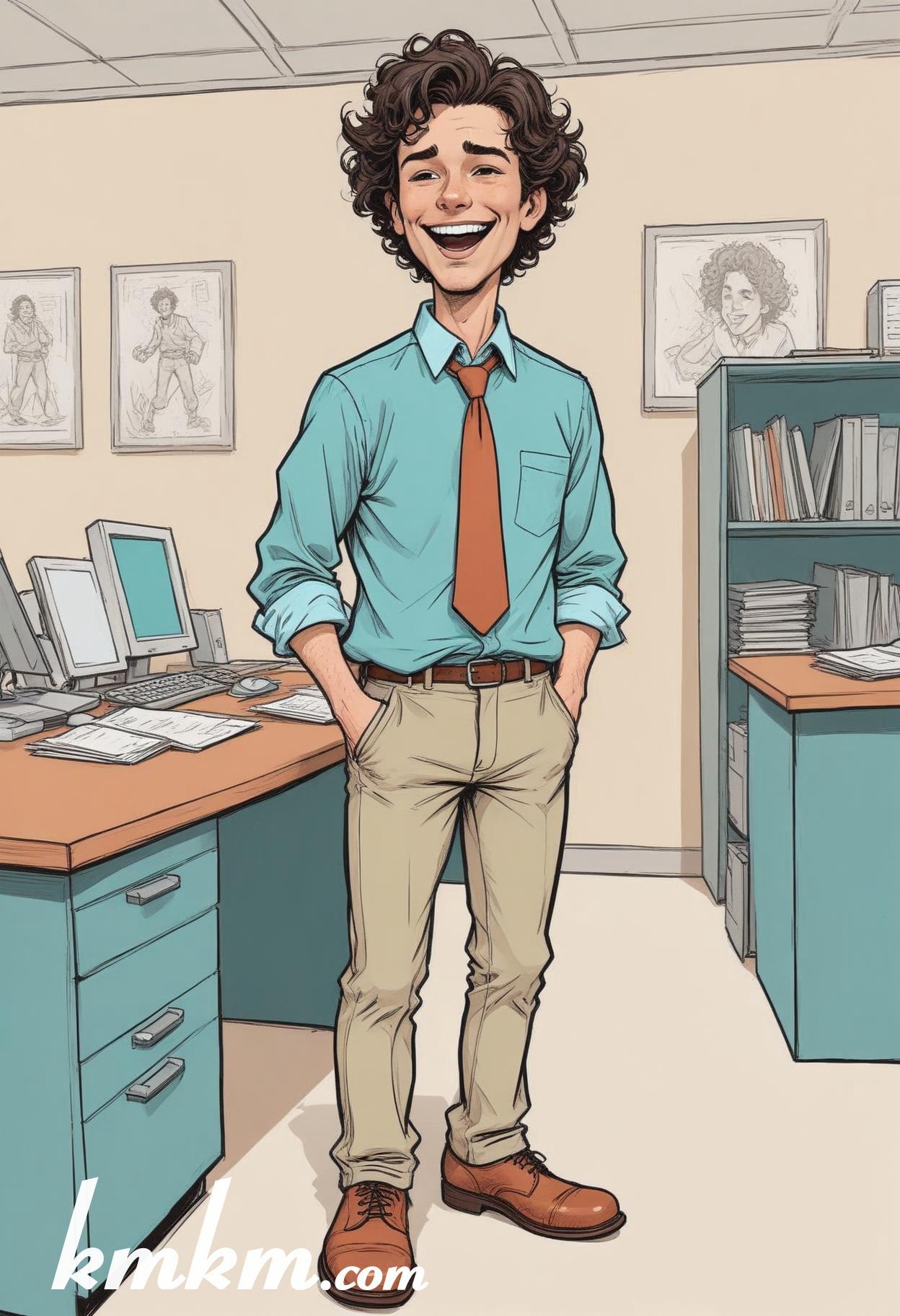 Businessman cartoon character set drawing 14