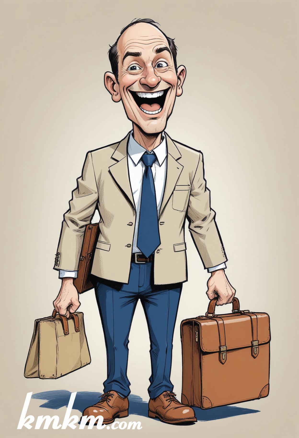 Businessman cartoon character set drawing 17