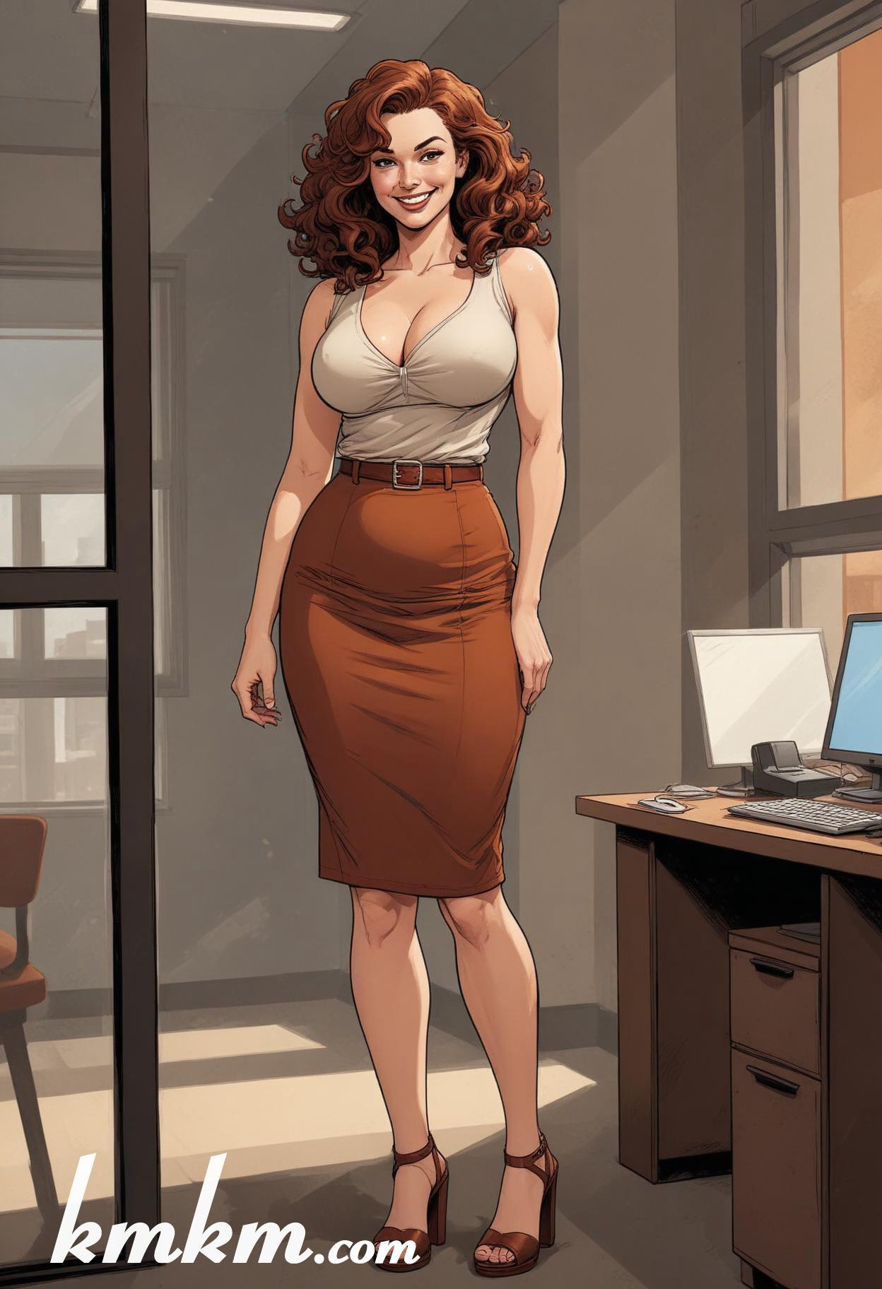 Businesswoman costume ideas cartoon drawing 10