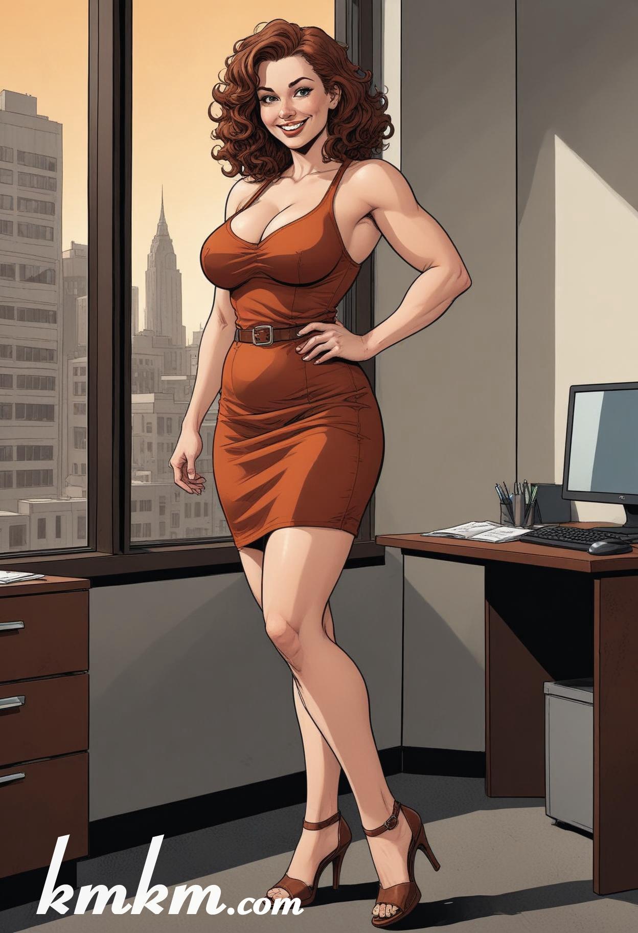 Businesswoman costume ideas cartoon drawing 11