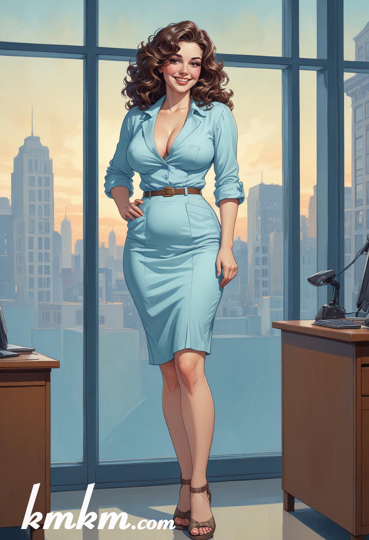 Businesswoman costume ideas cartoon drawing 18