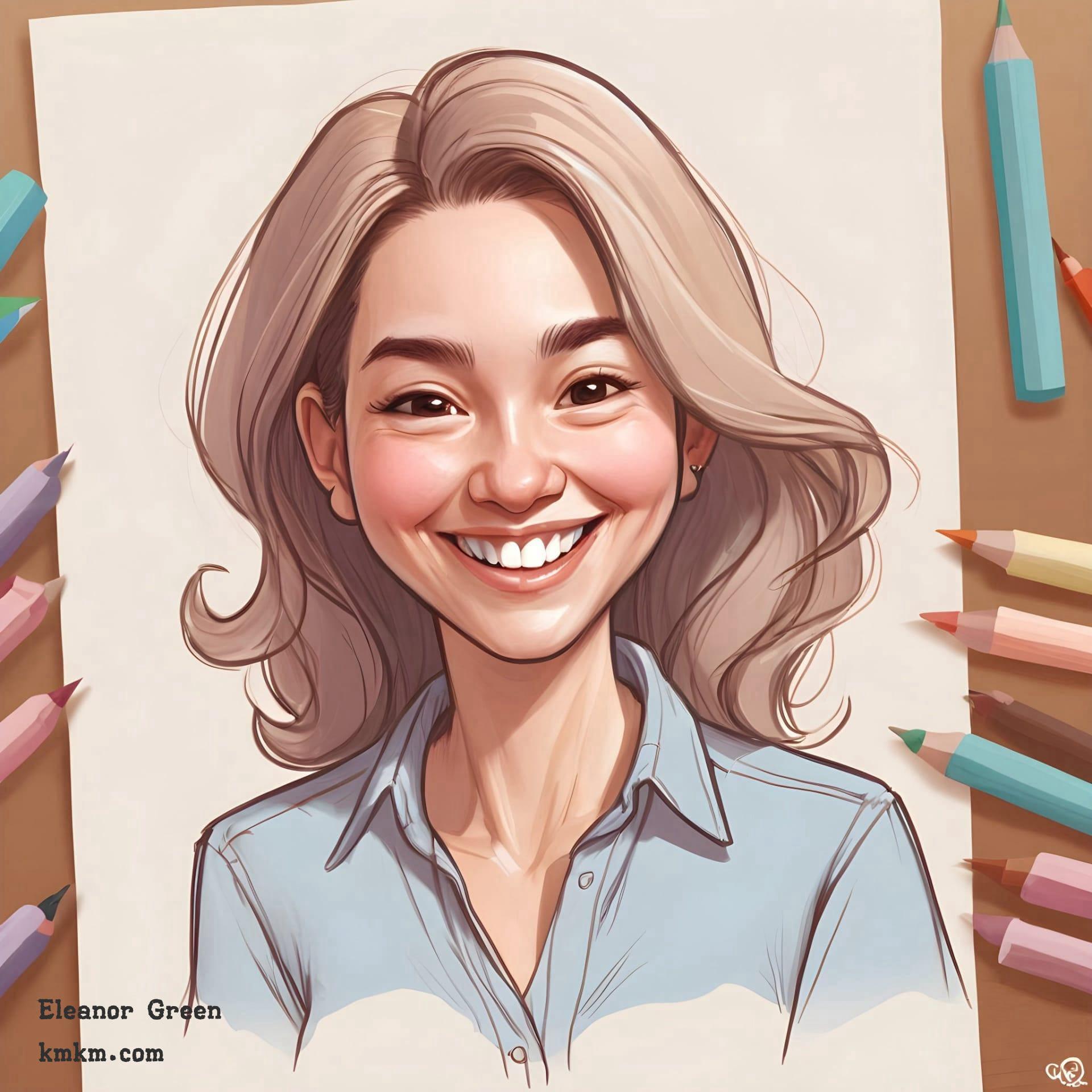 Caricature artist online 06