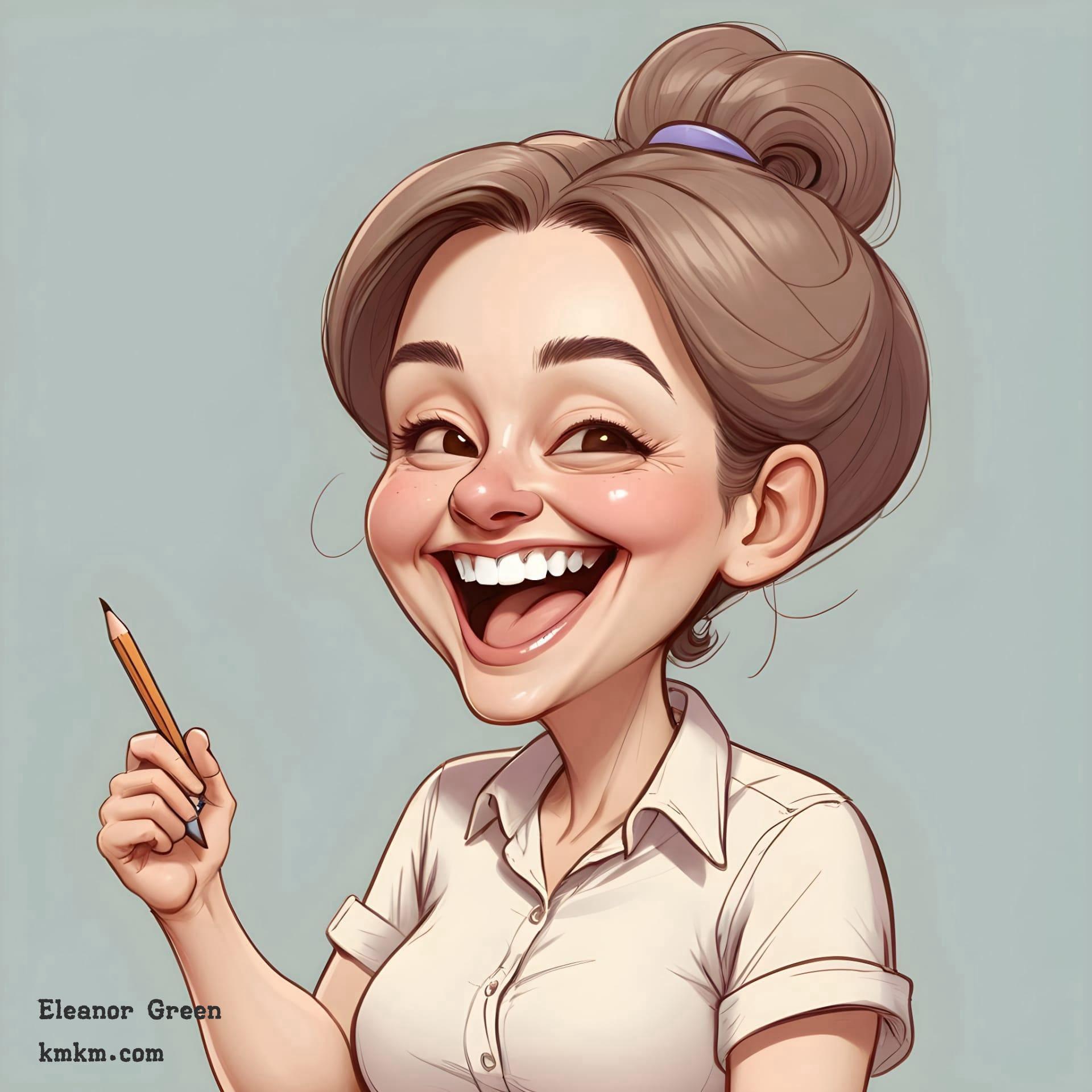 Caricature artist online 07