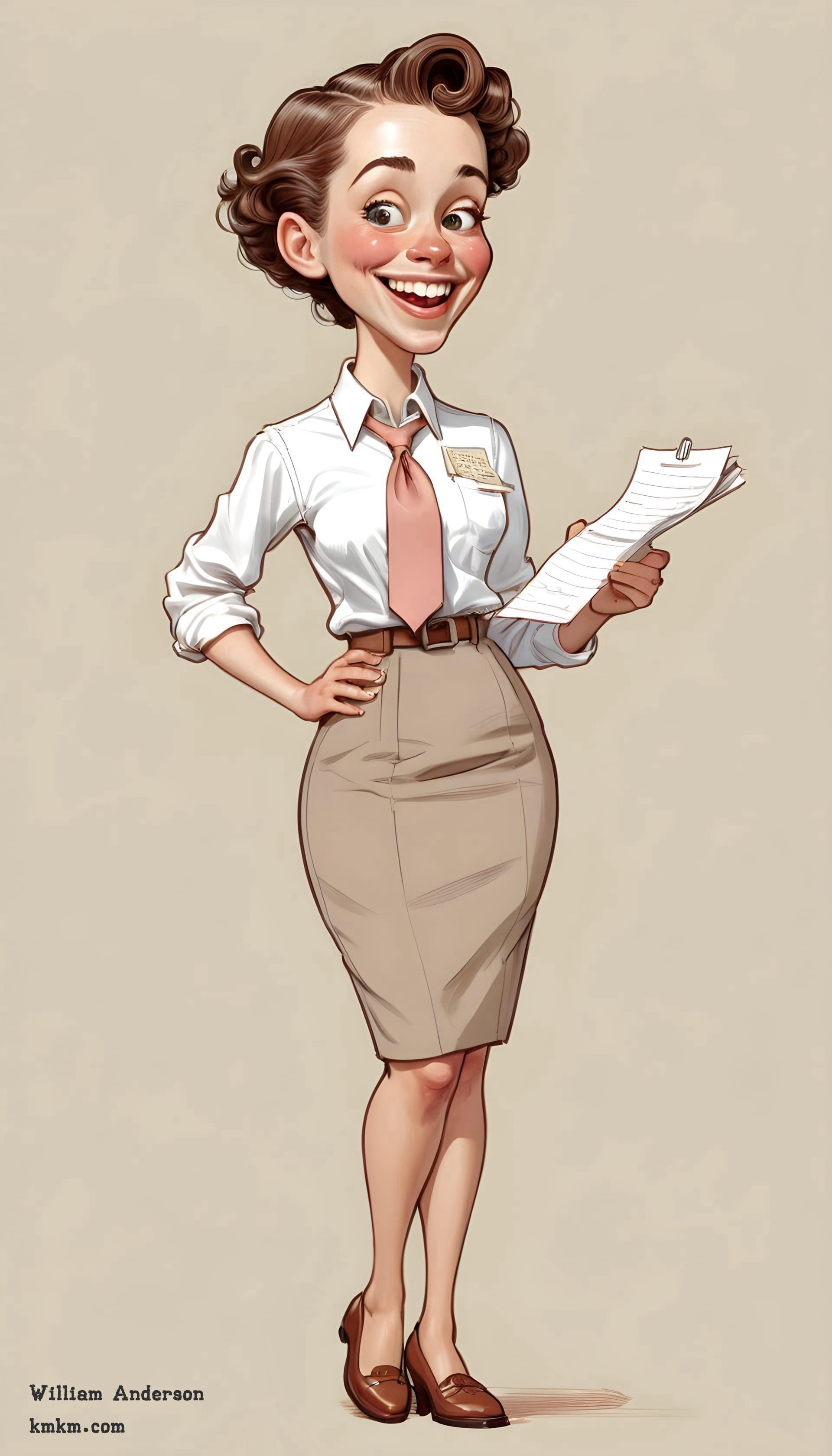 Caricature drawing 04