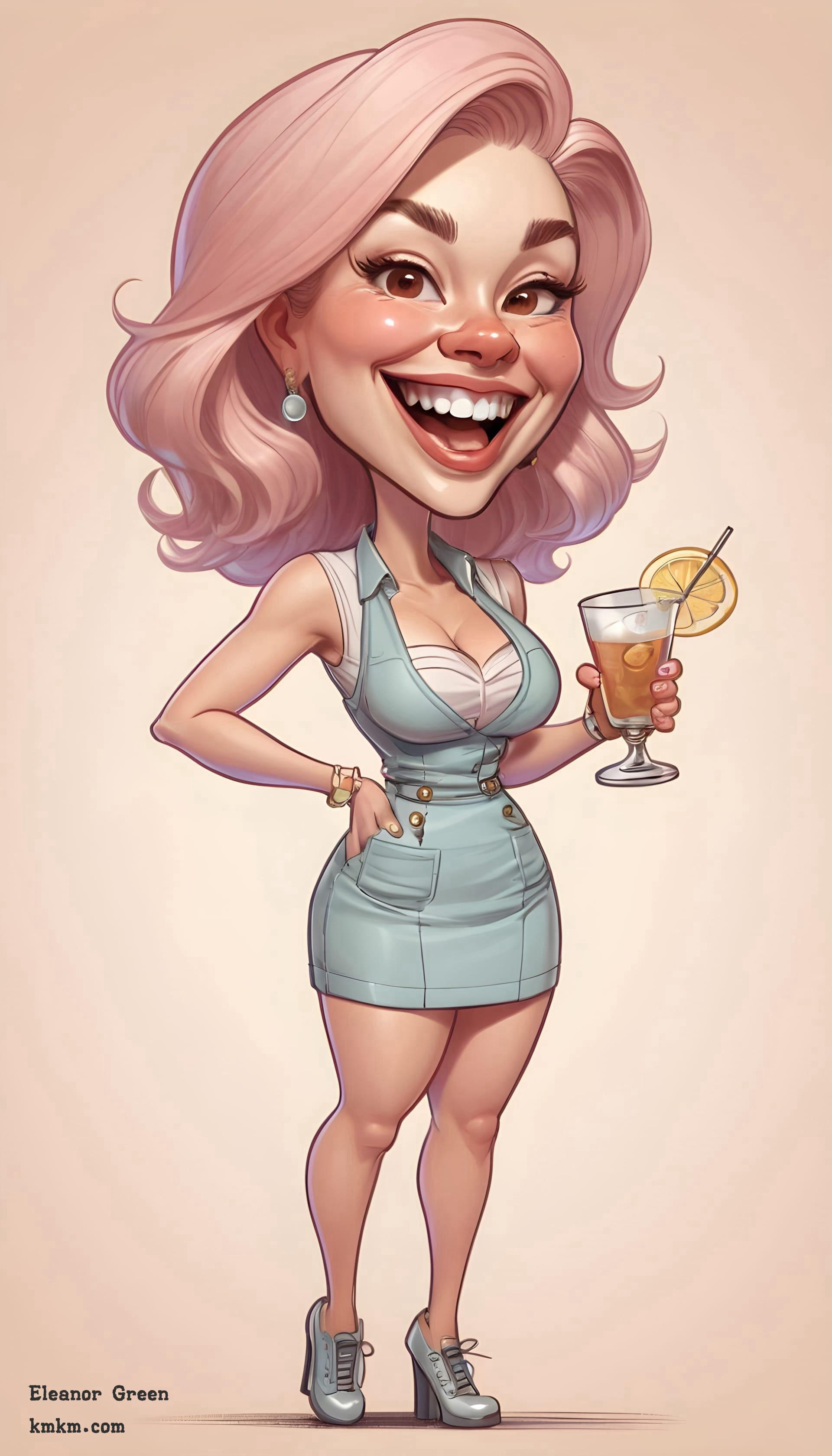 Caricature drawing 07