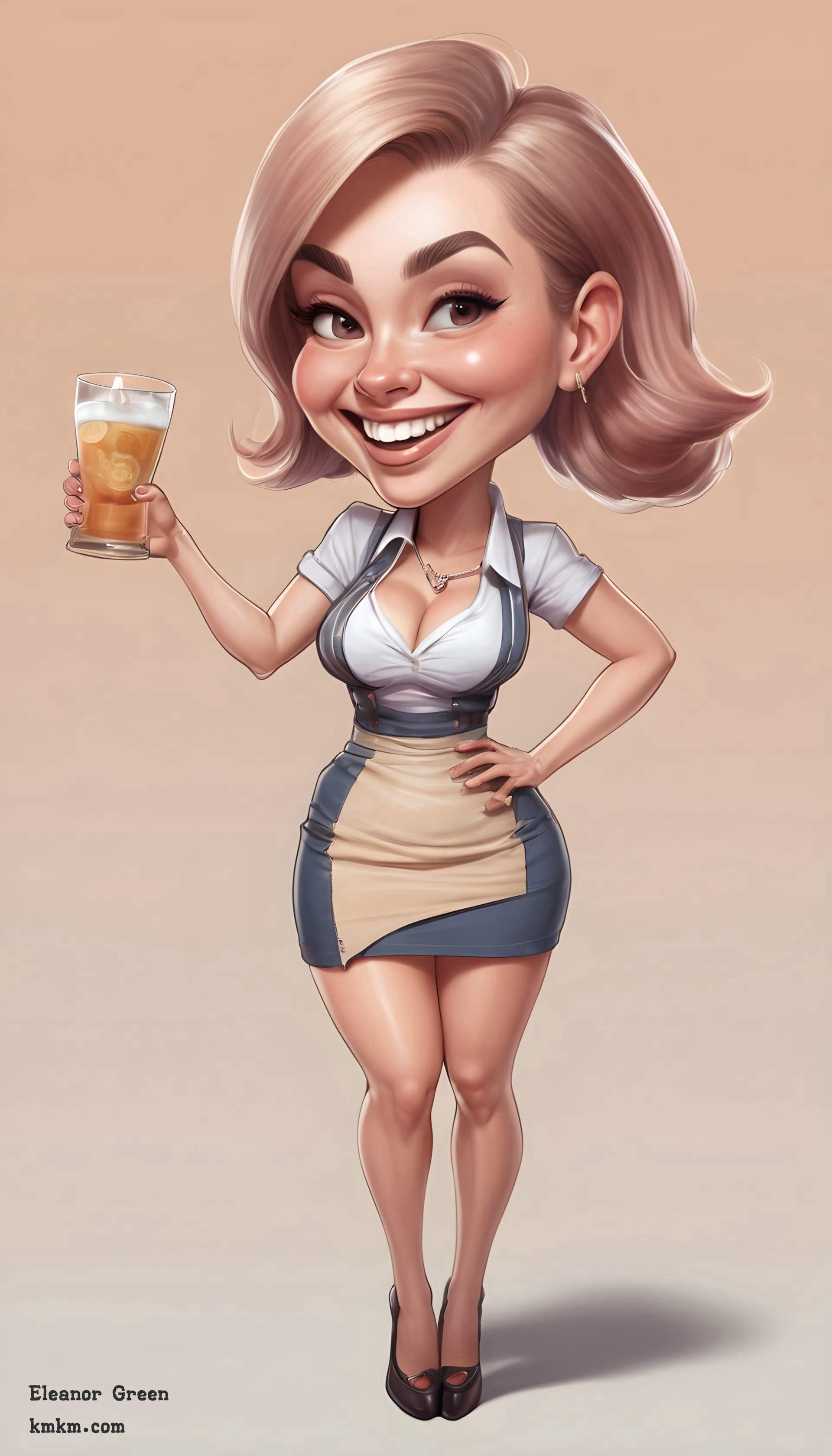 Caricature drawing 09