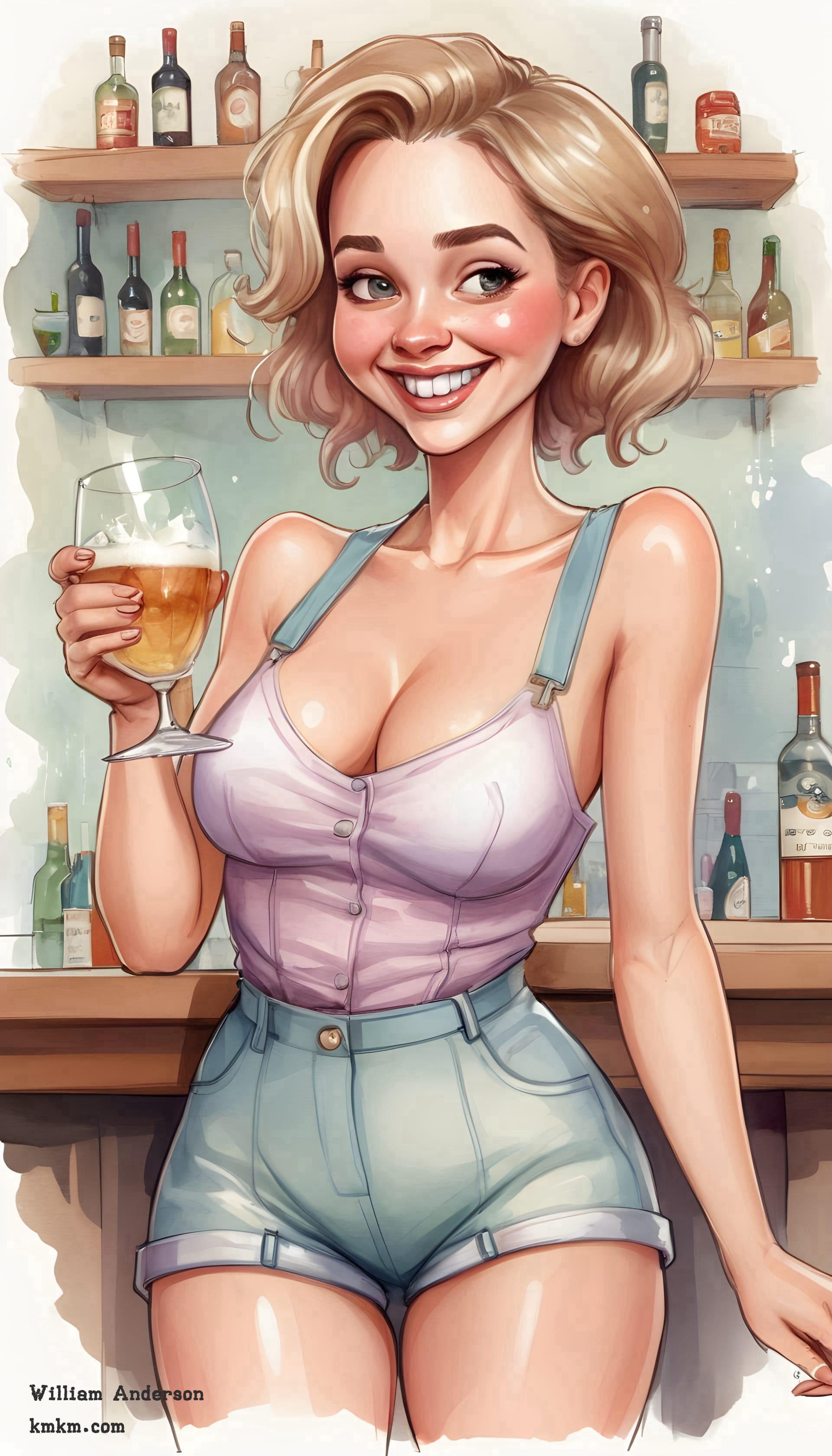 Caricature drawing 10