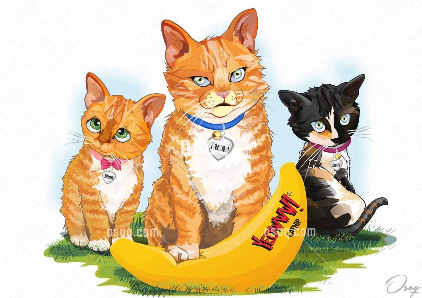 Animals cartoon caricature 09
