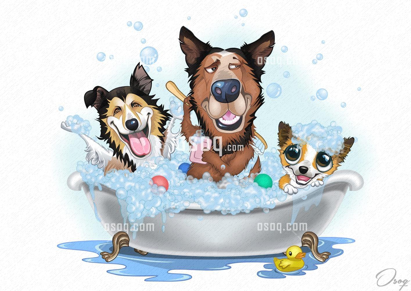 Animals cartoon caricature 14