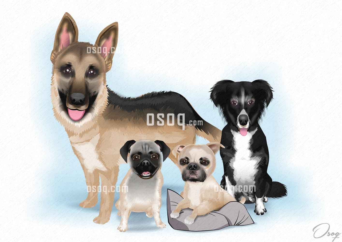 Animals cartoon caricature 15