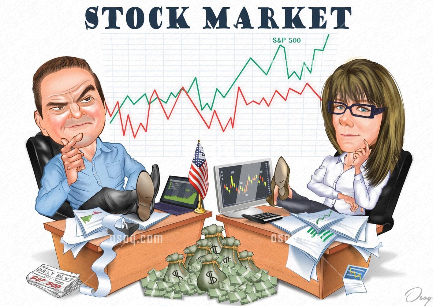 Business cartoon portrait 18