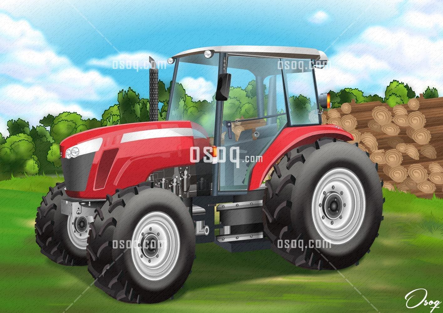 Car cartoon caricature 04