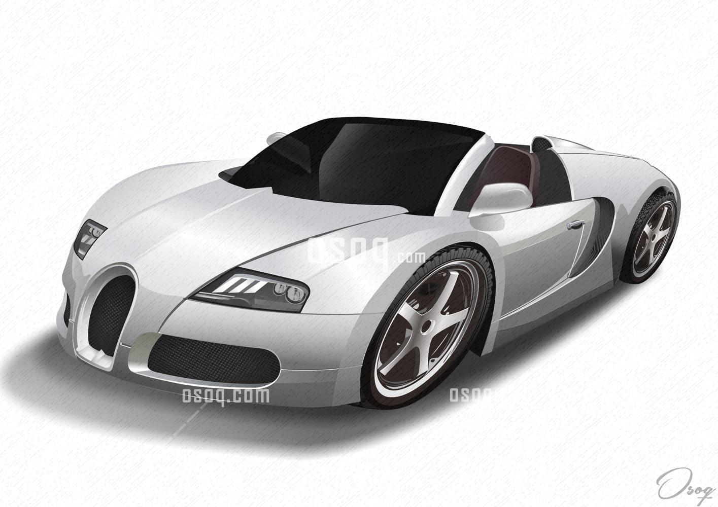 Car cartoon caricature 05