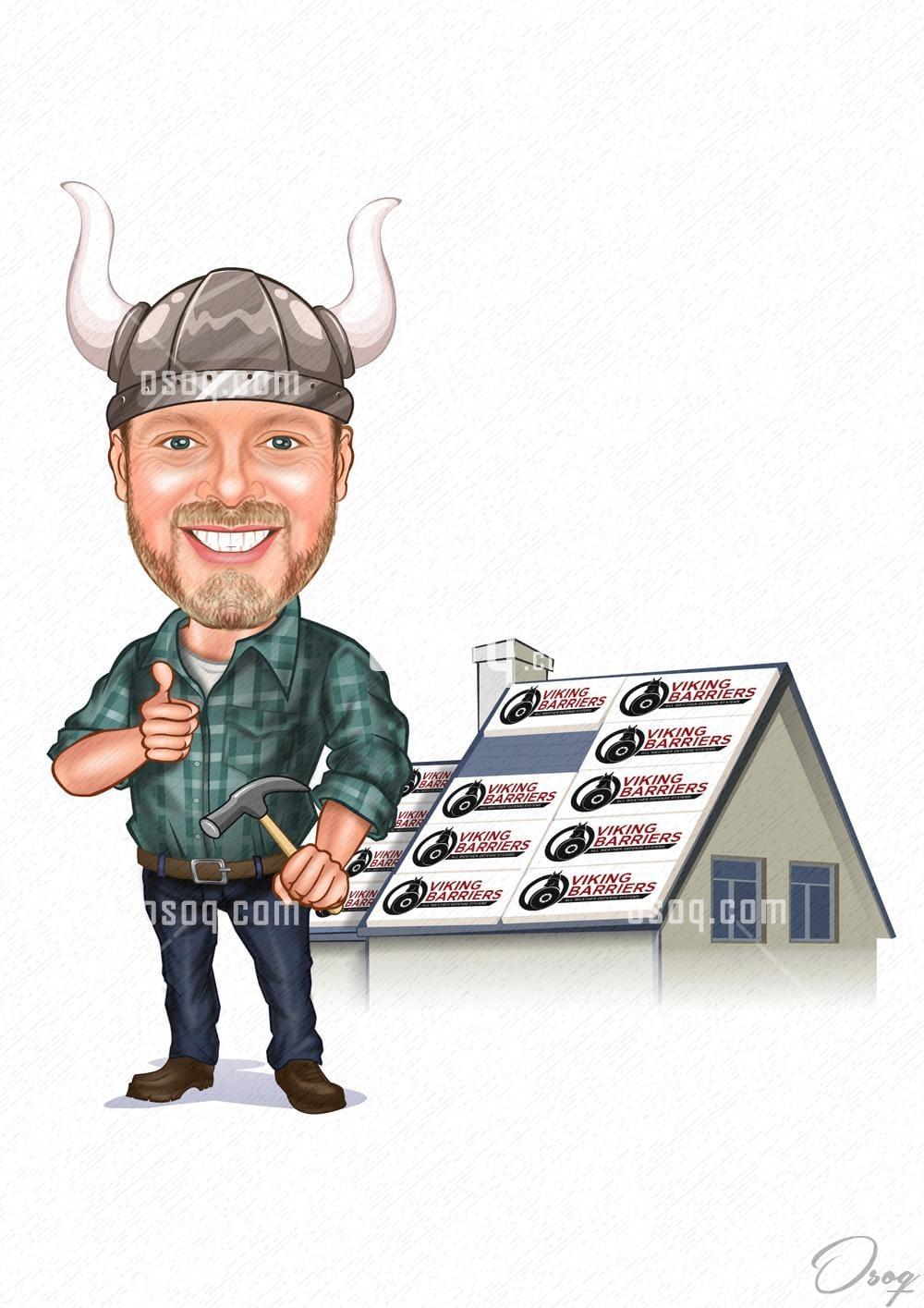 Cartoon logo caricature 06