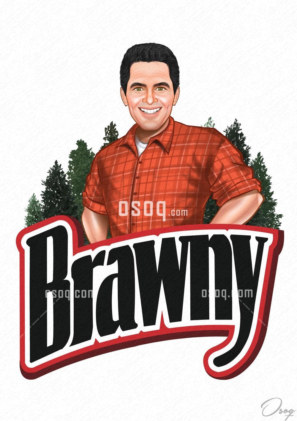 Cartoon logo caricature 07