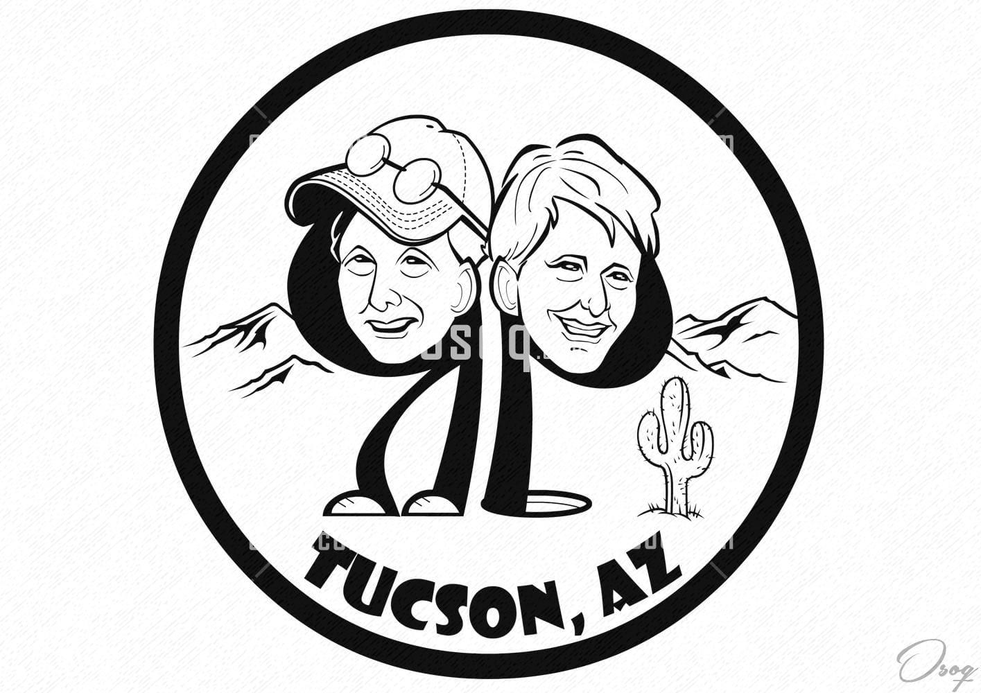 Cartoon logo caricature 08