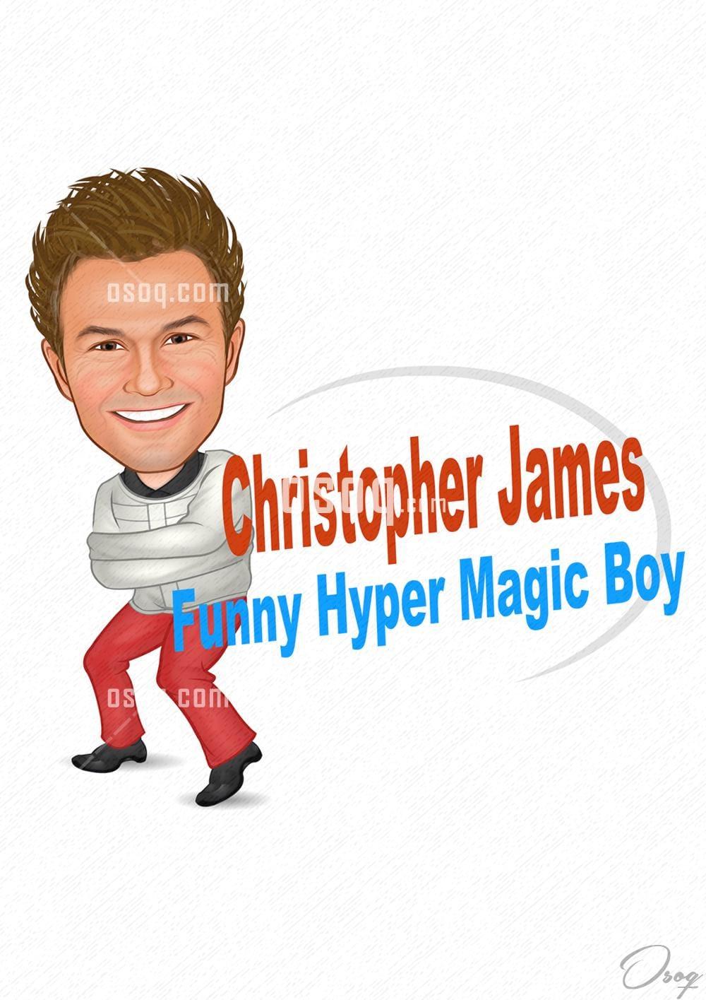 Cartoon logo caricature 11