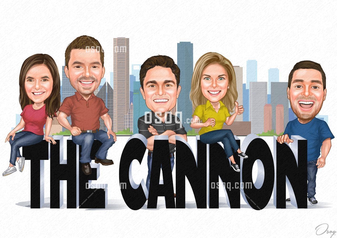 Cartoon logo sketch 03