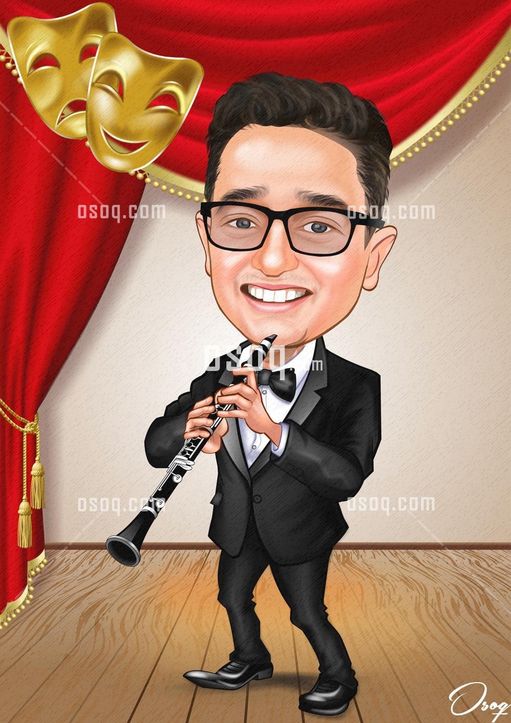 Custom cartoon caricature 01