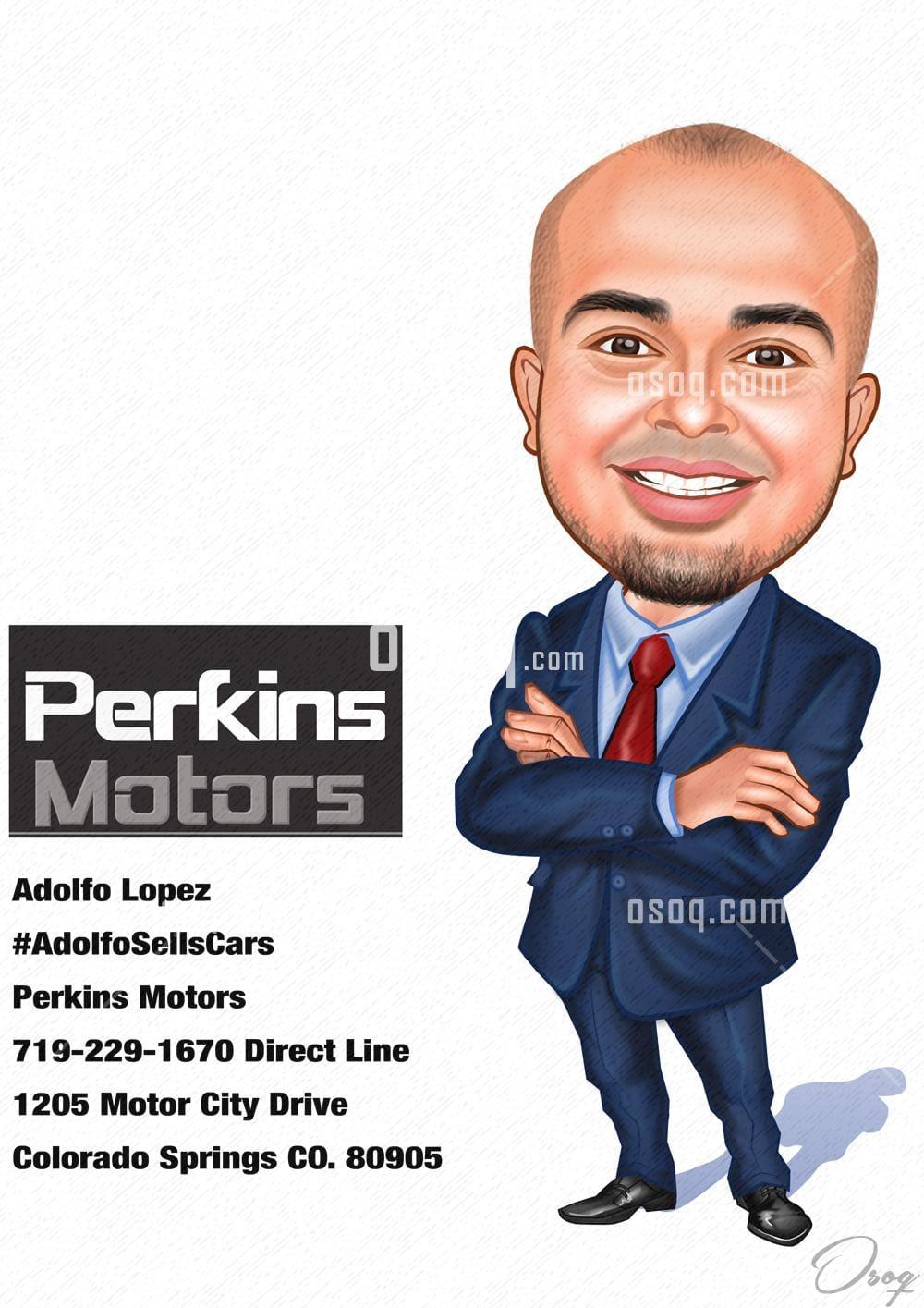 Custom cartoon caricature 02