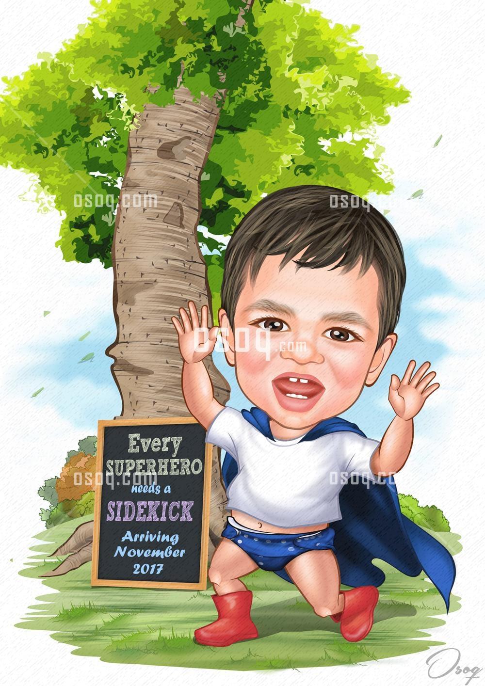 Custom cartoon caricature 19