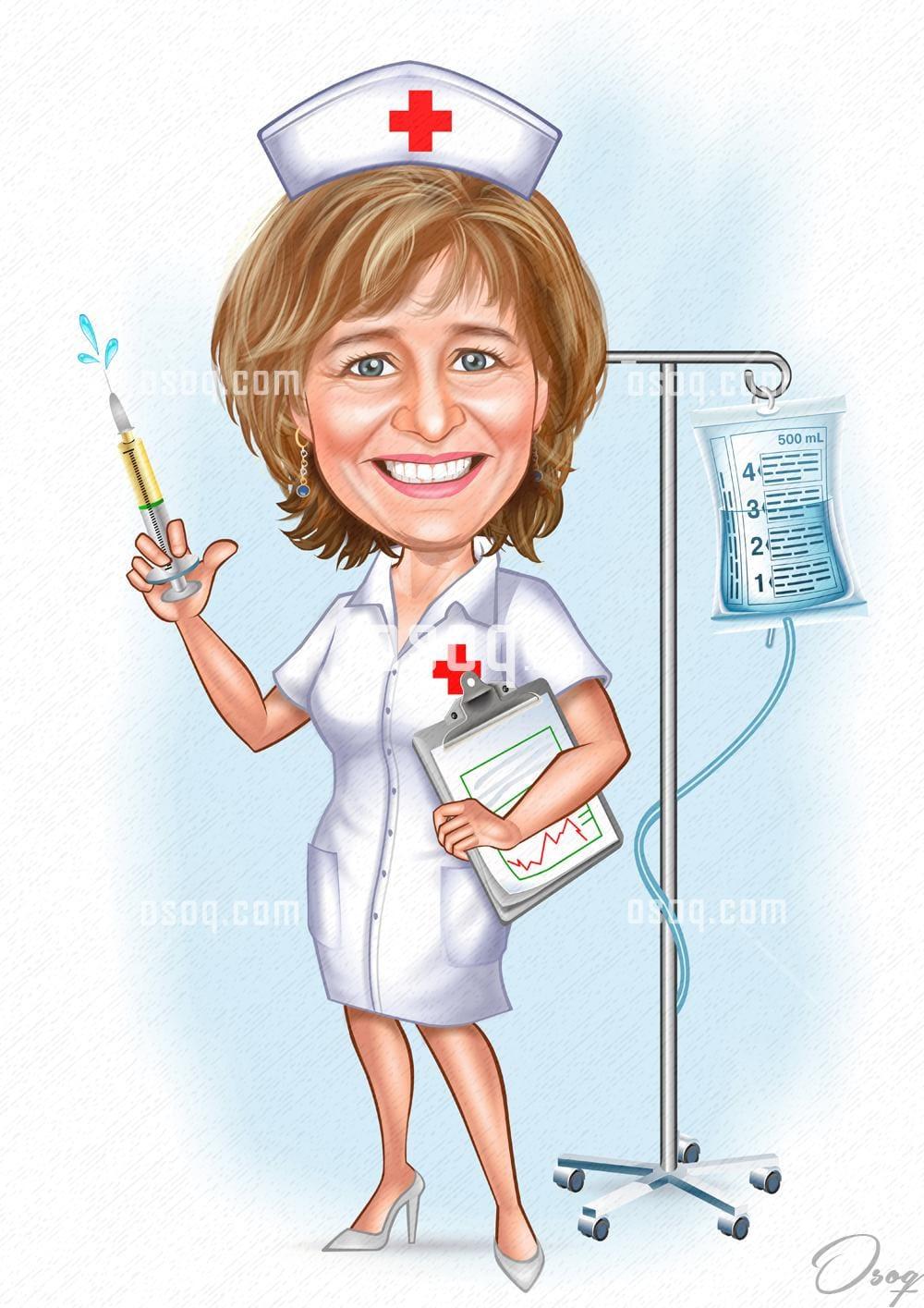 Doctor cartoon caricature 17