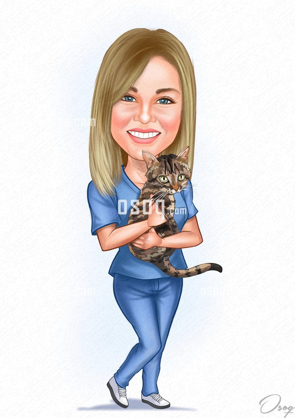 Doctor cartoon caricature 19