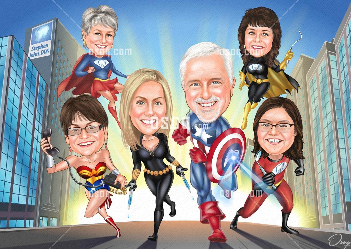 Doctor cartoon caricature 20