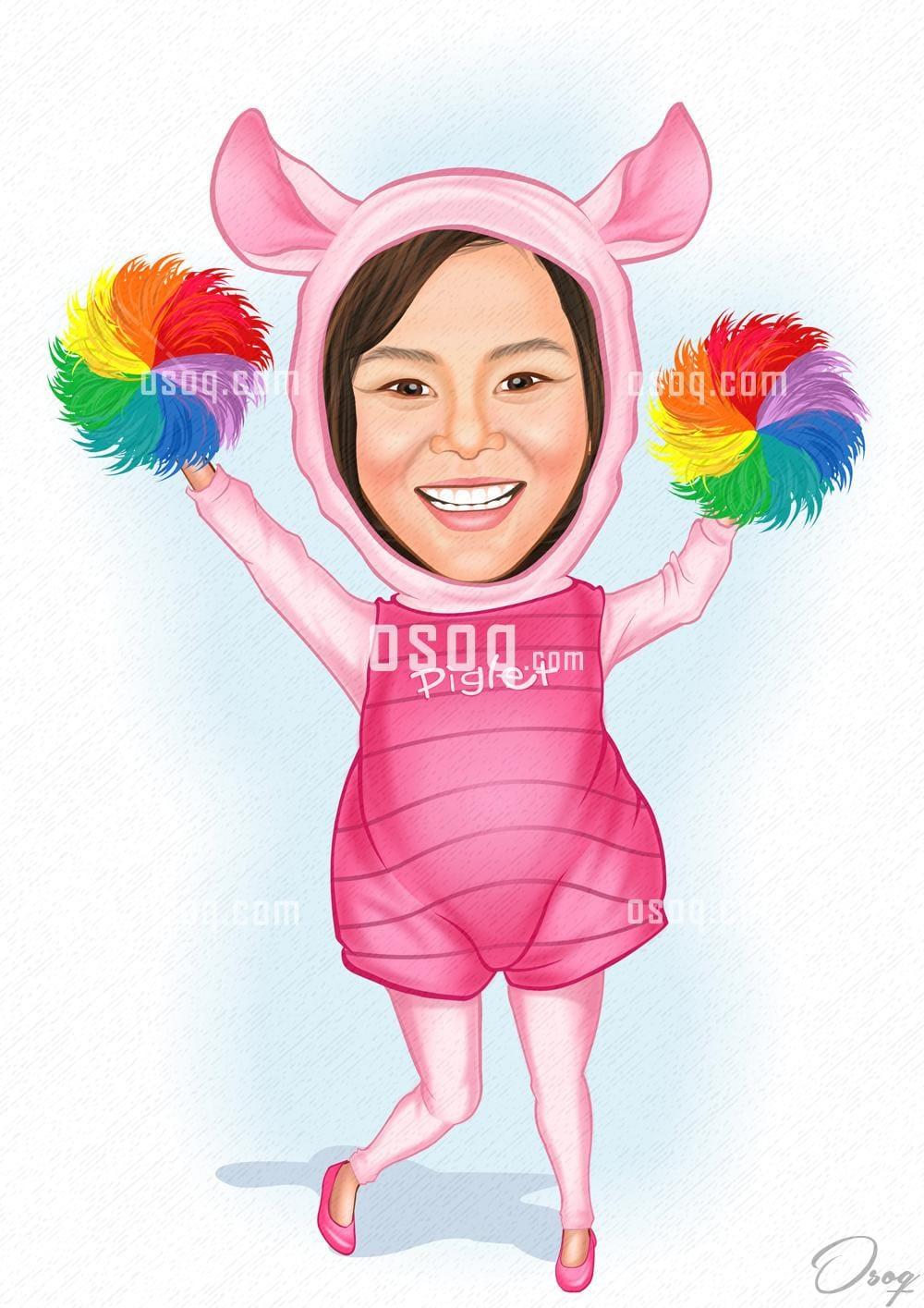 Kids cartoon caricature 05