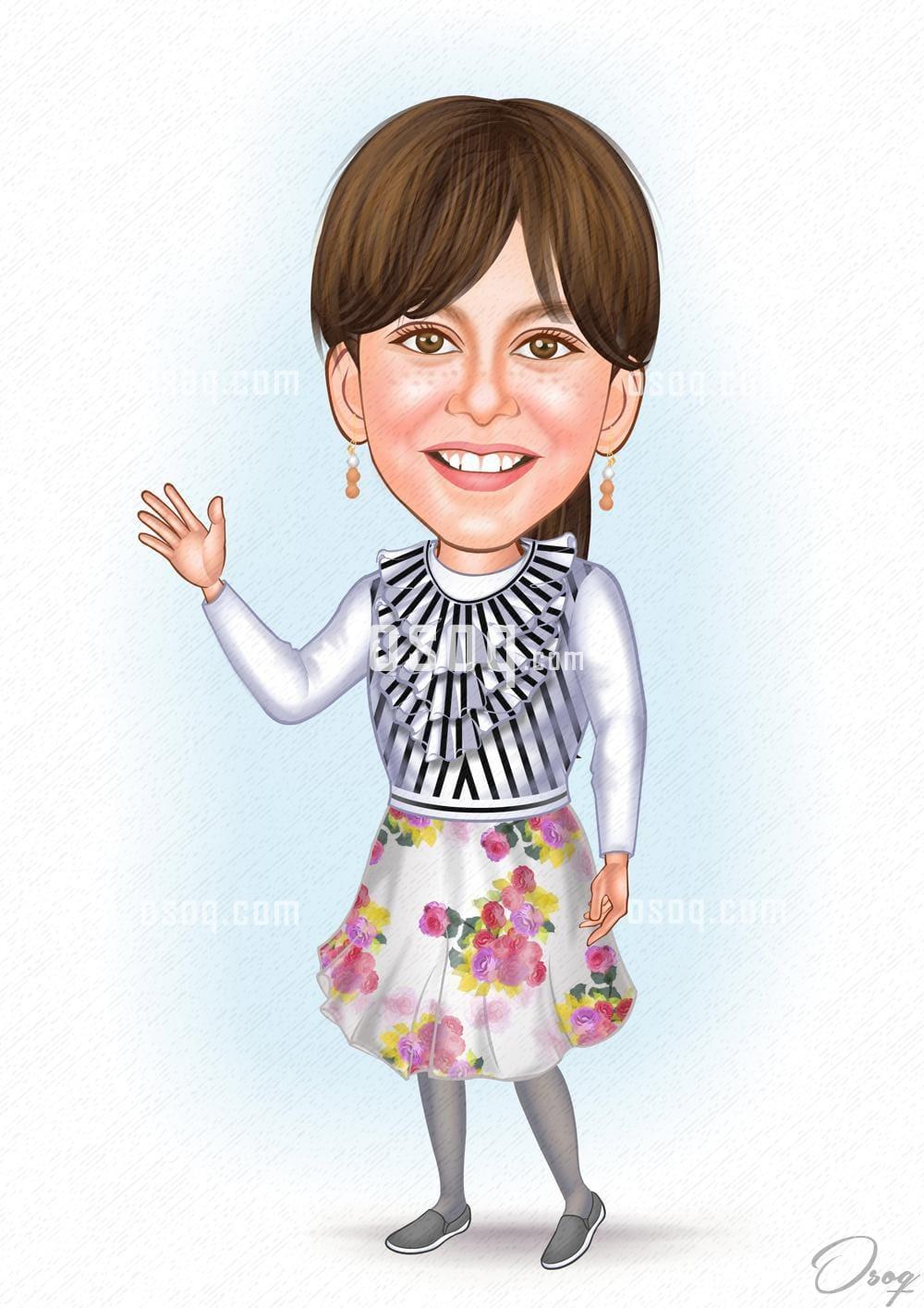 Kids cartoon caricature 10