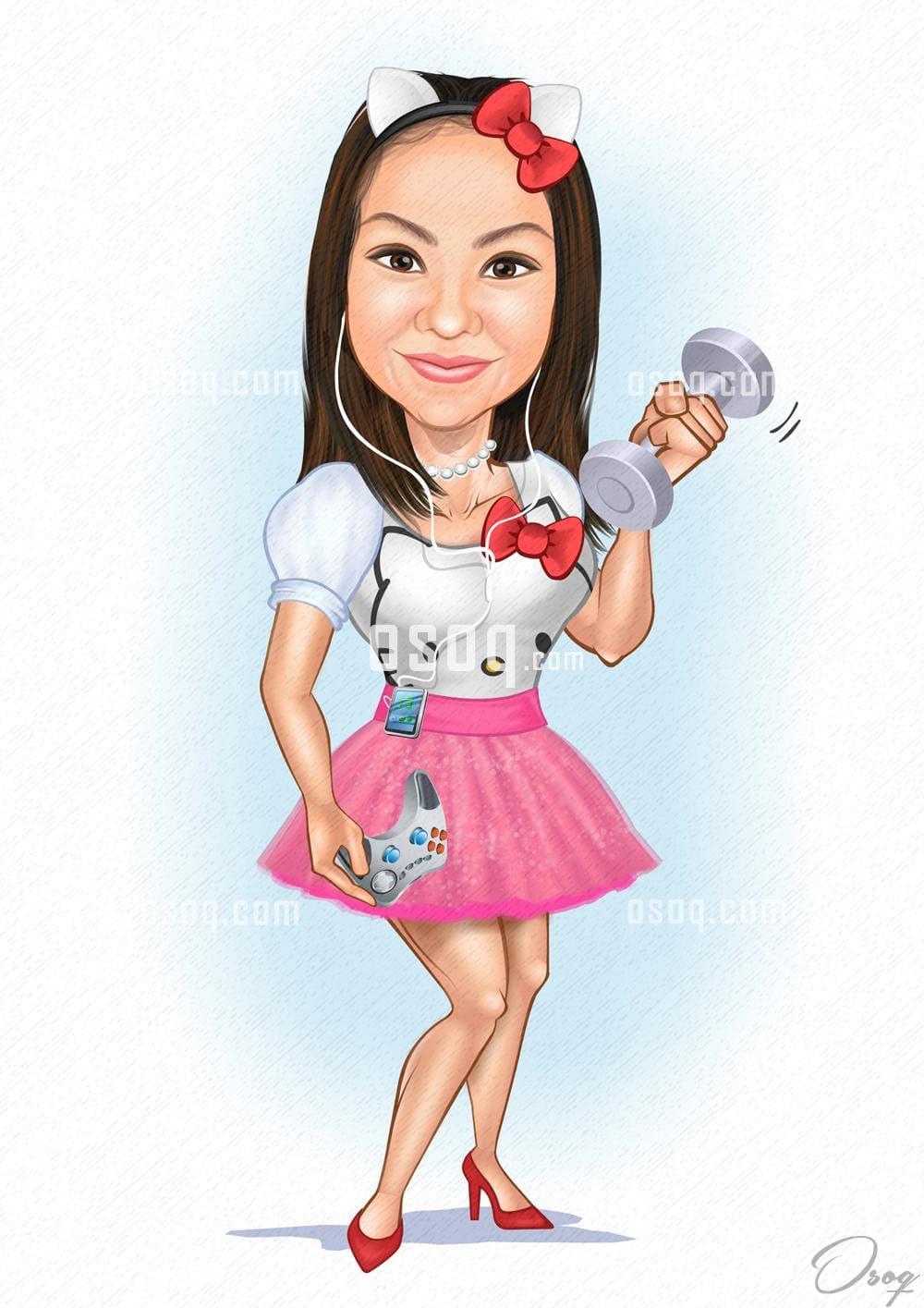 Kids cartoon caricature 12