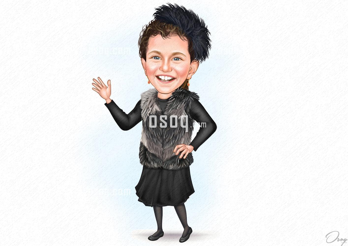 Kids cartoon caricature 13