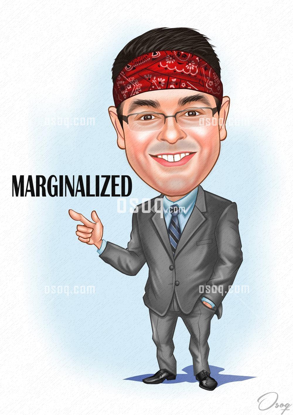 Male cartoon portrait 03