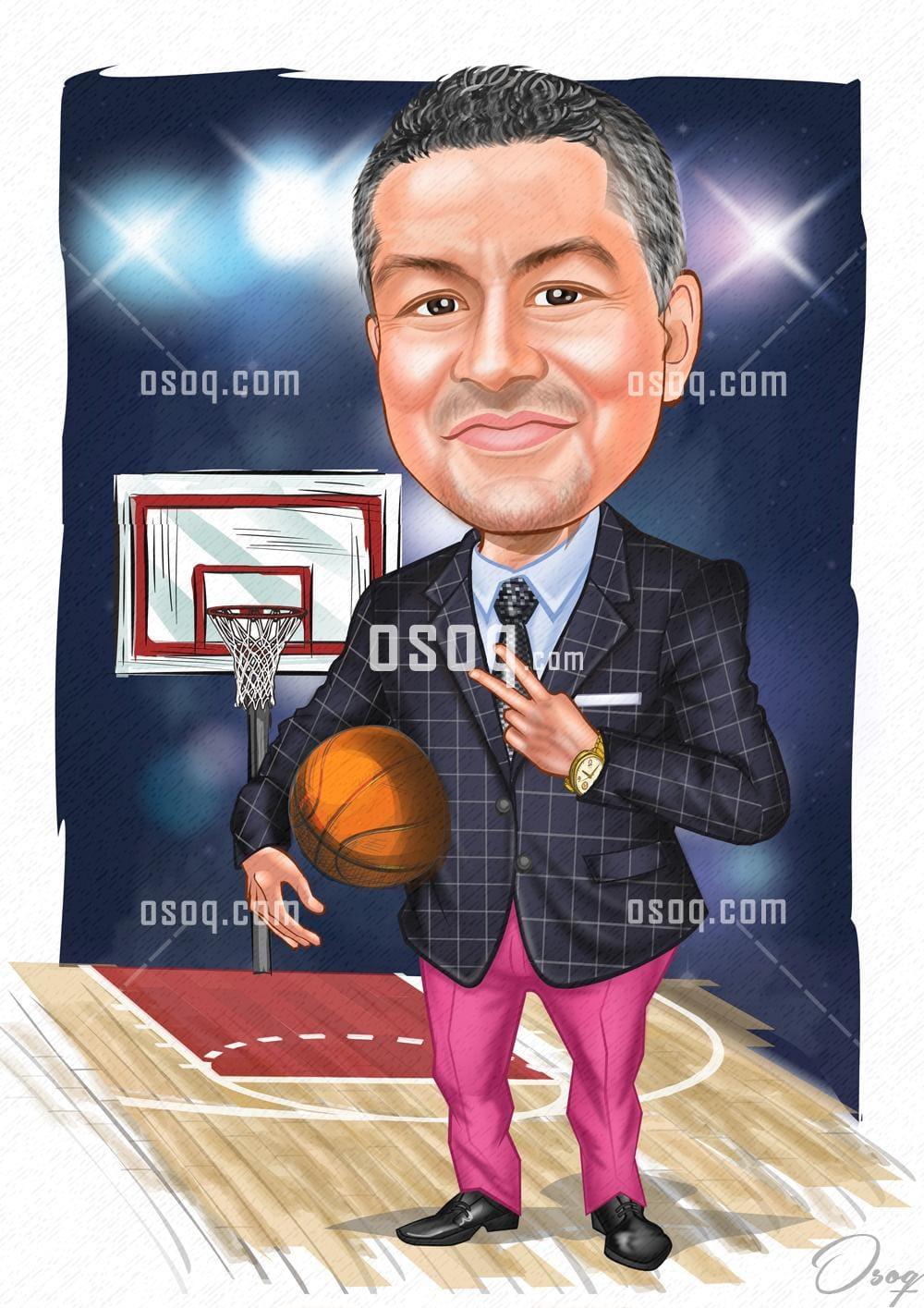 Man cartoon portrait 20