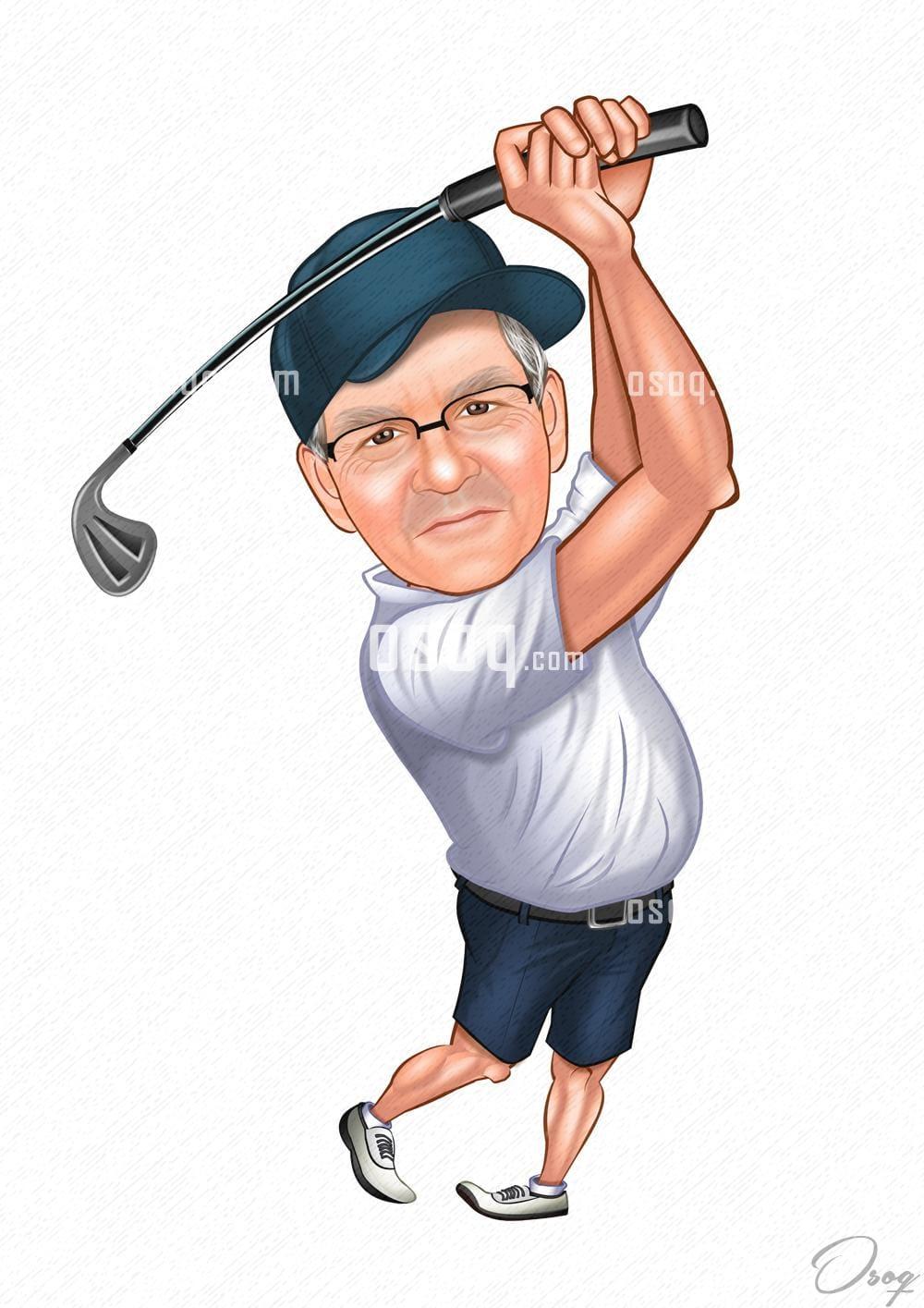 Personalized cartoon caricature 04
