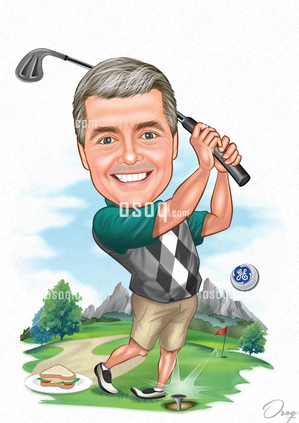 Personalized cartoon caricature 05