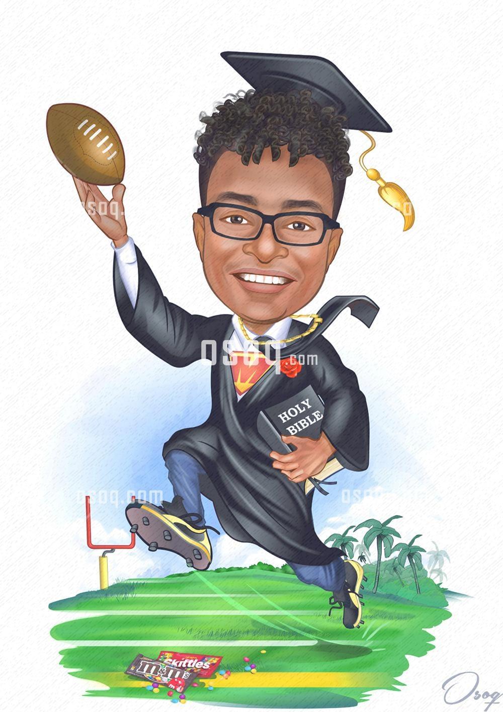 Personalized cartoon caricature 19