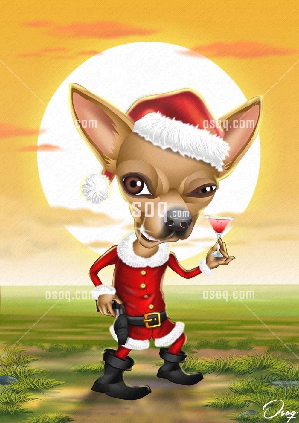 Pets cartoon caricature 07
