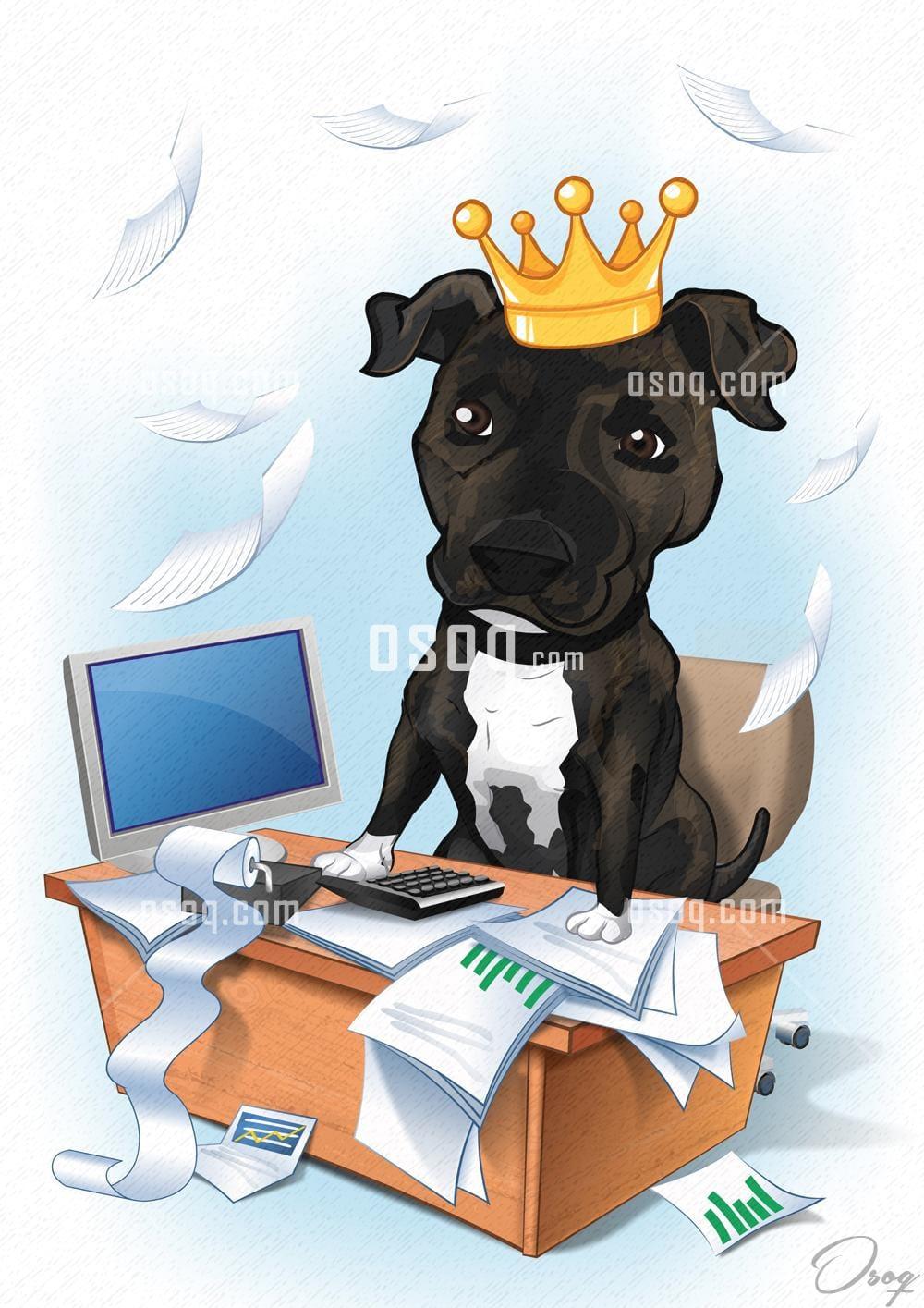 Pets cartoon caricature 16