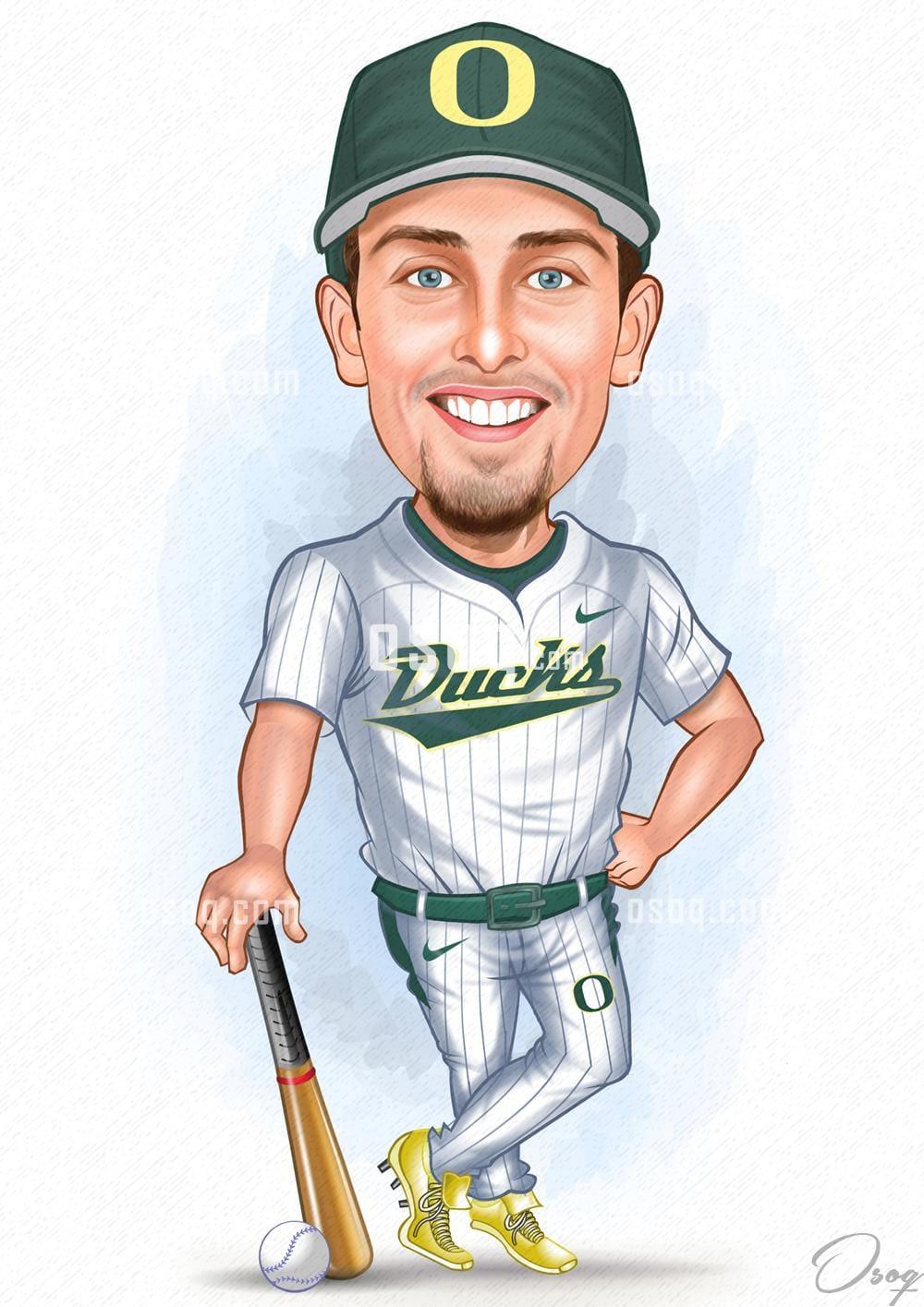 Sports cartoon caricature 03