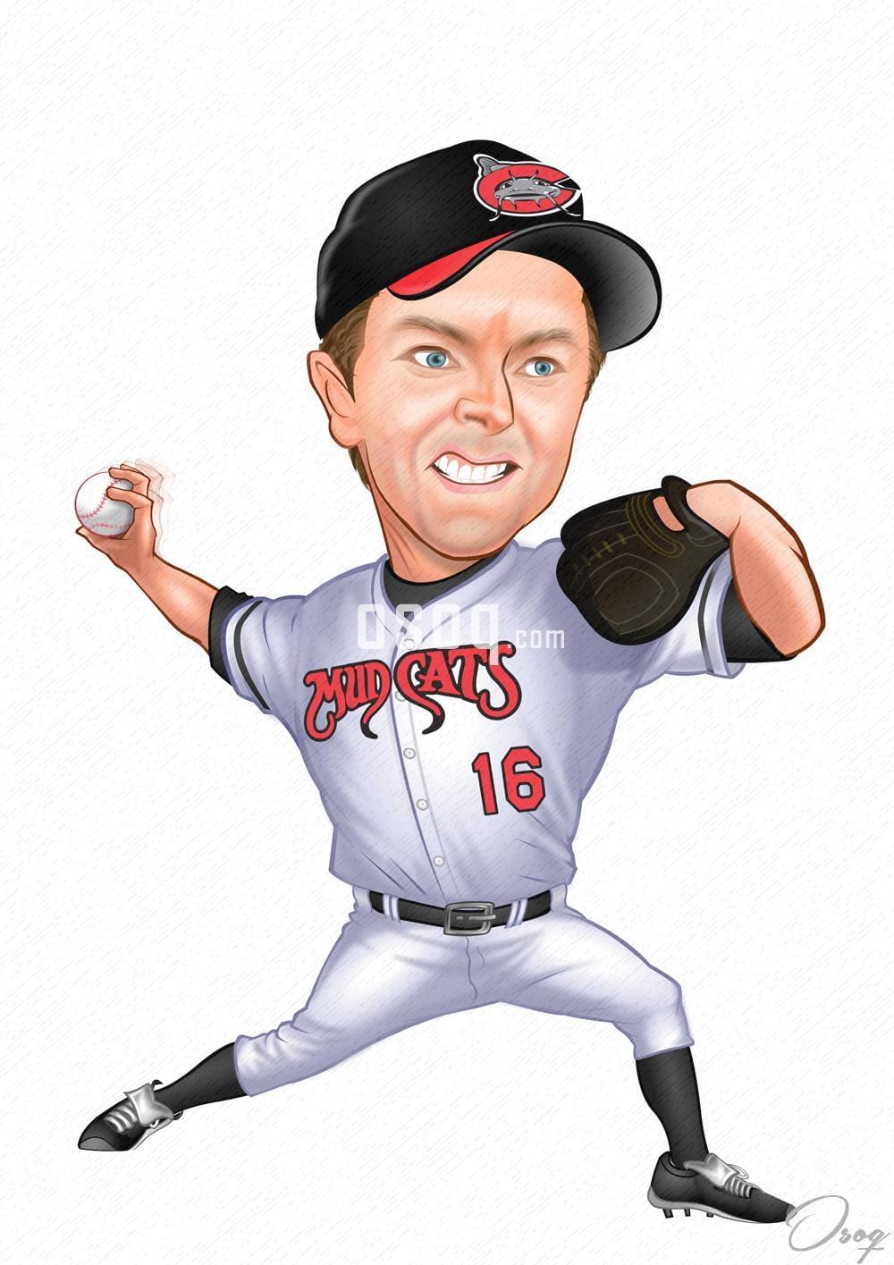 Sports cartoon caricature 09