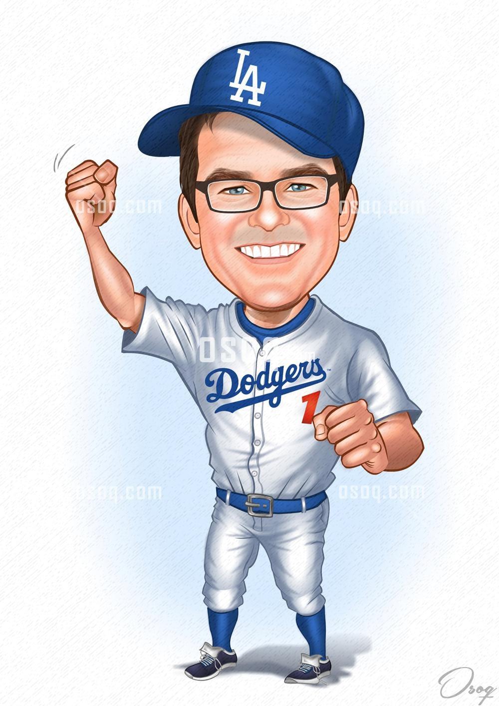 Sports cartoon caricature 10