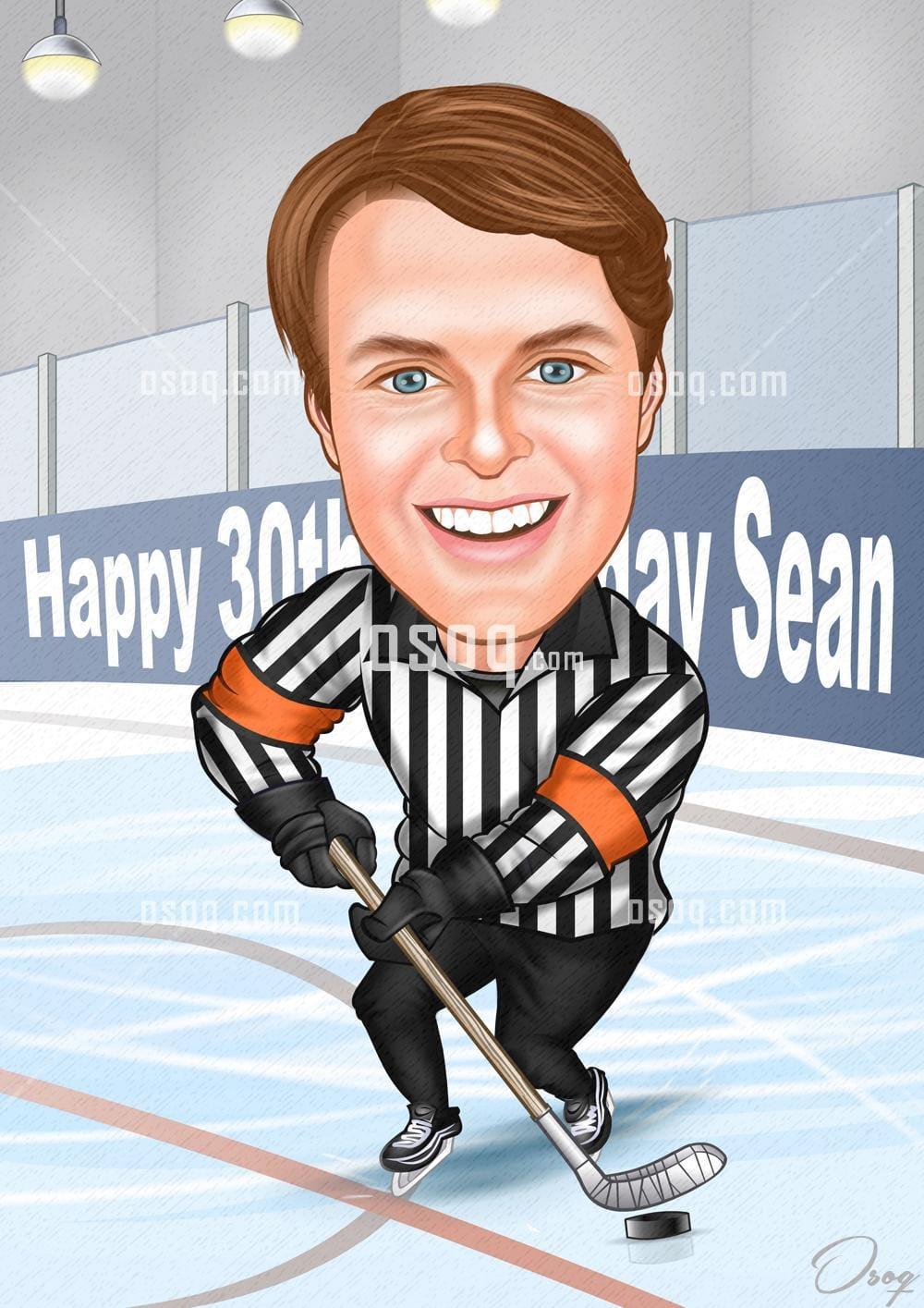 Sports cartoon caricature 14