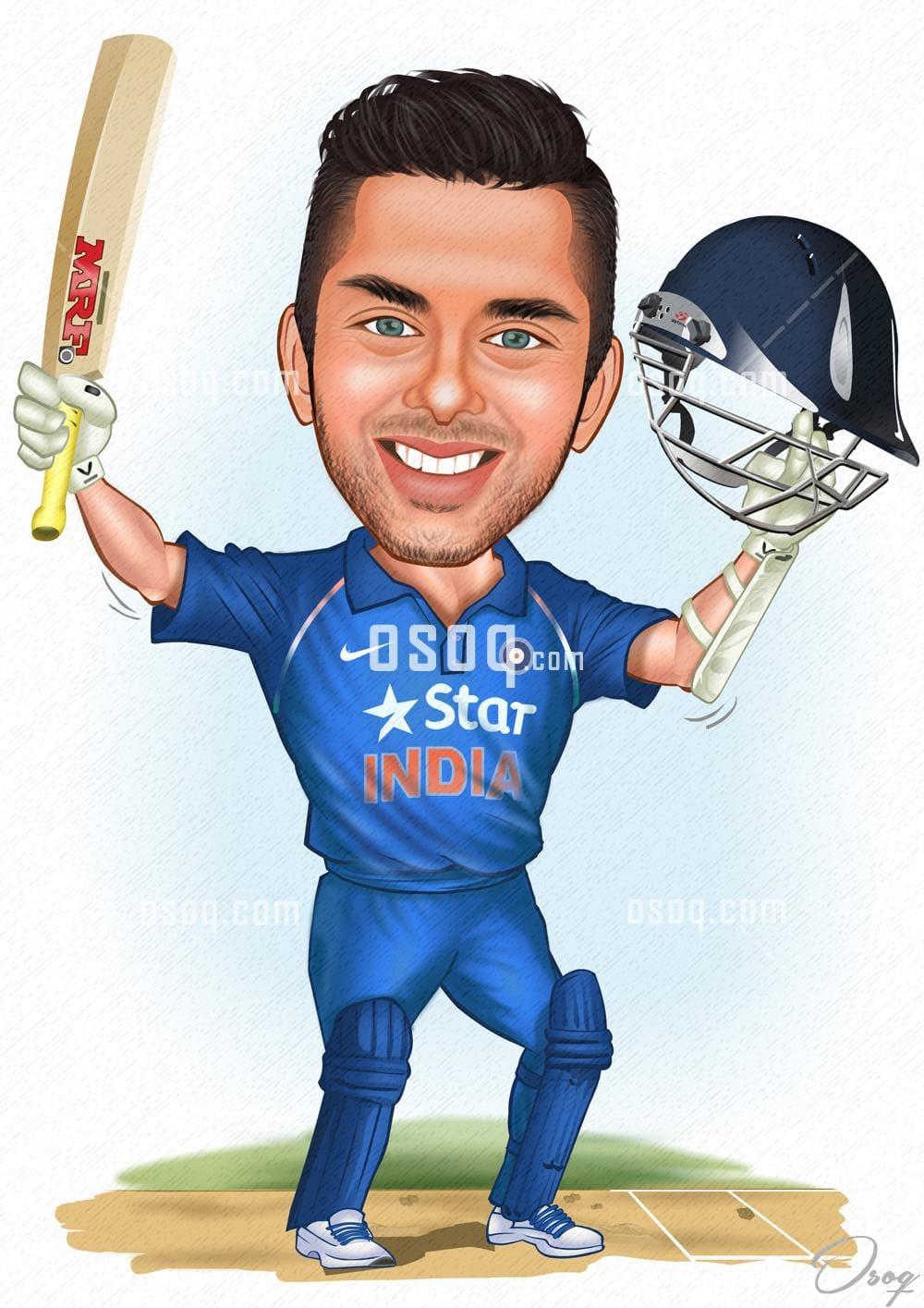 Sports cartoon caricature 15