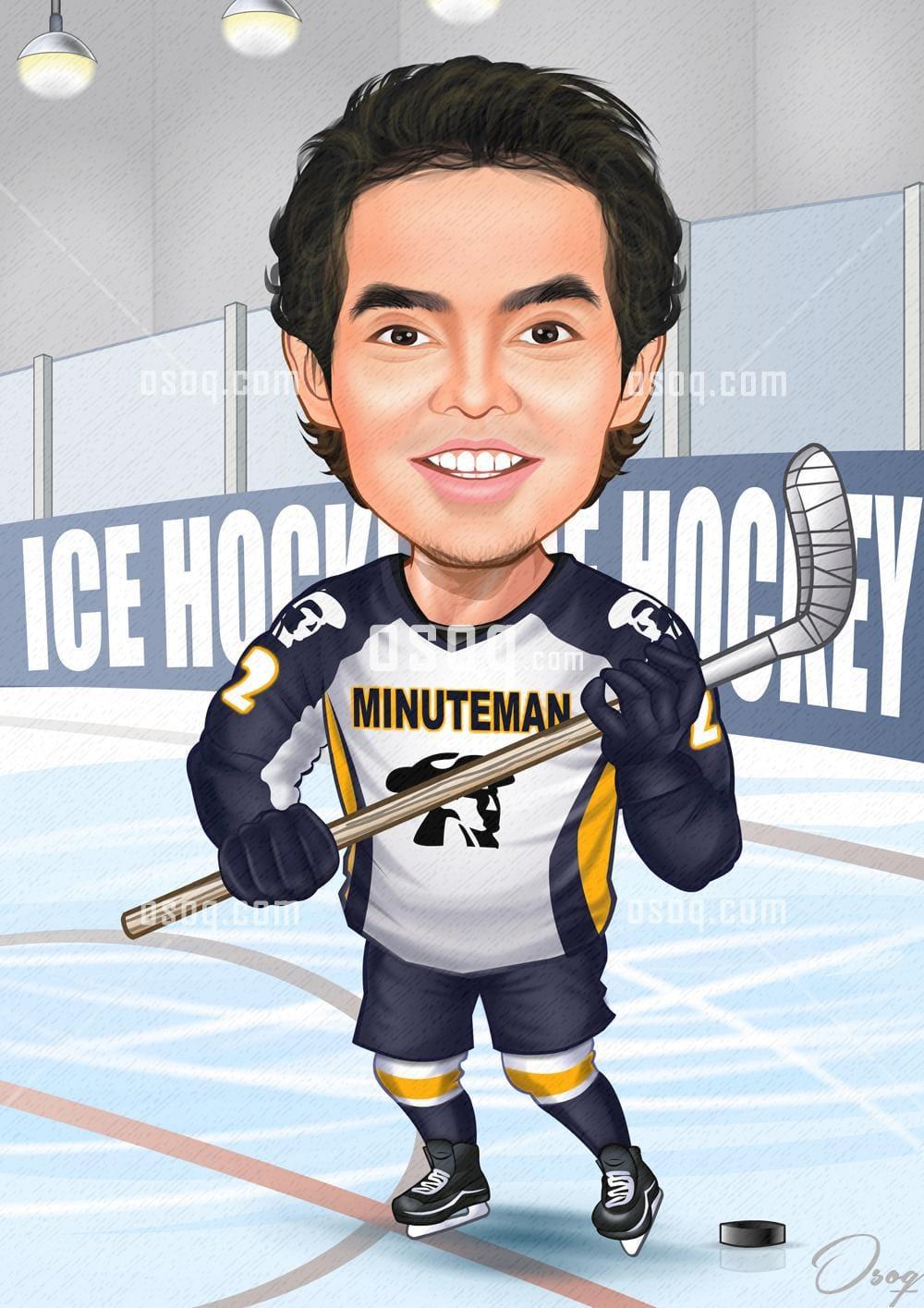 Sports cartoon caricature 18