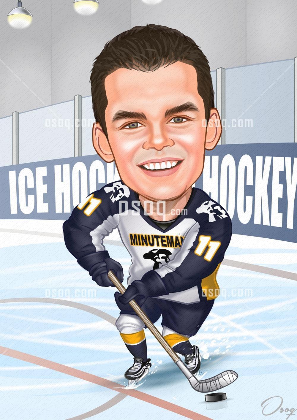 Sports cartoon caricature 19