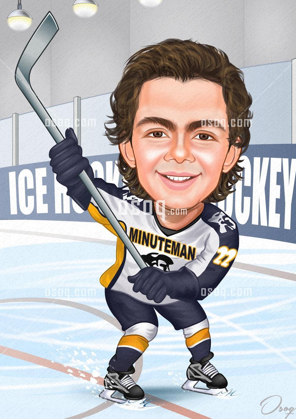 Sports cartoon caricature 20