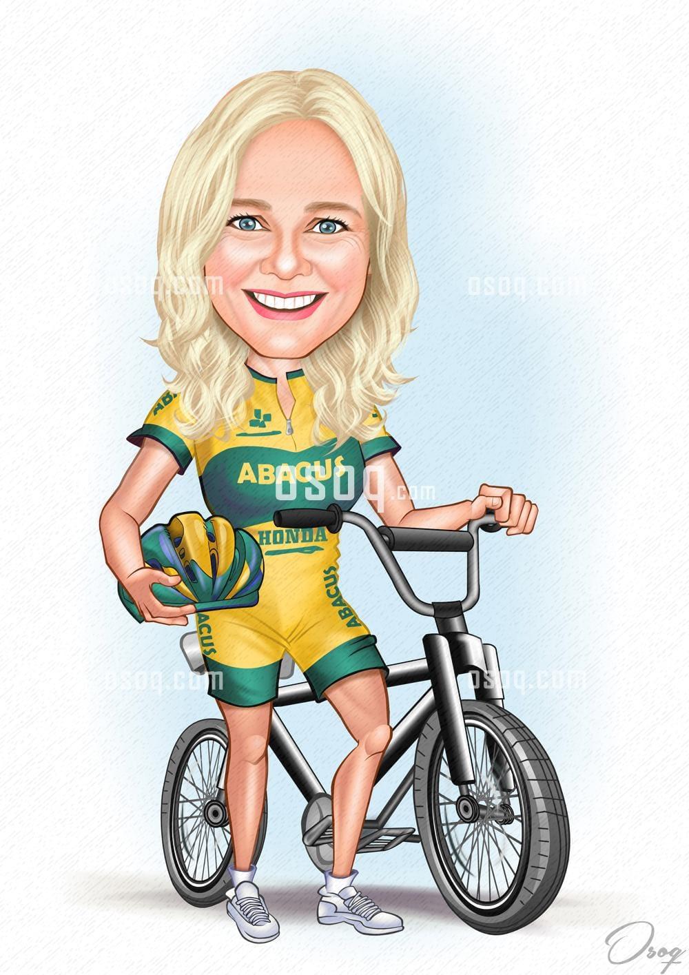 Sports cartoon illustration 15