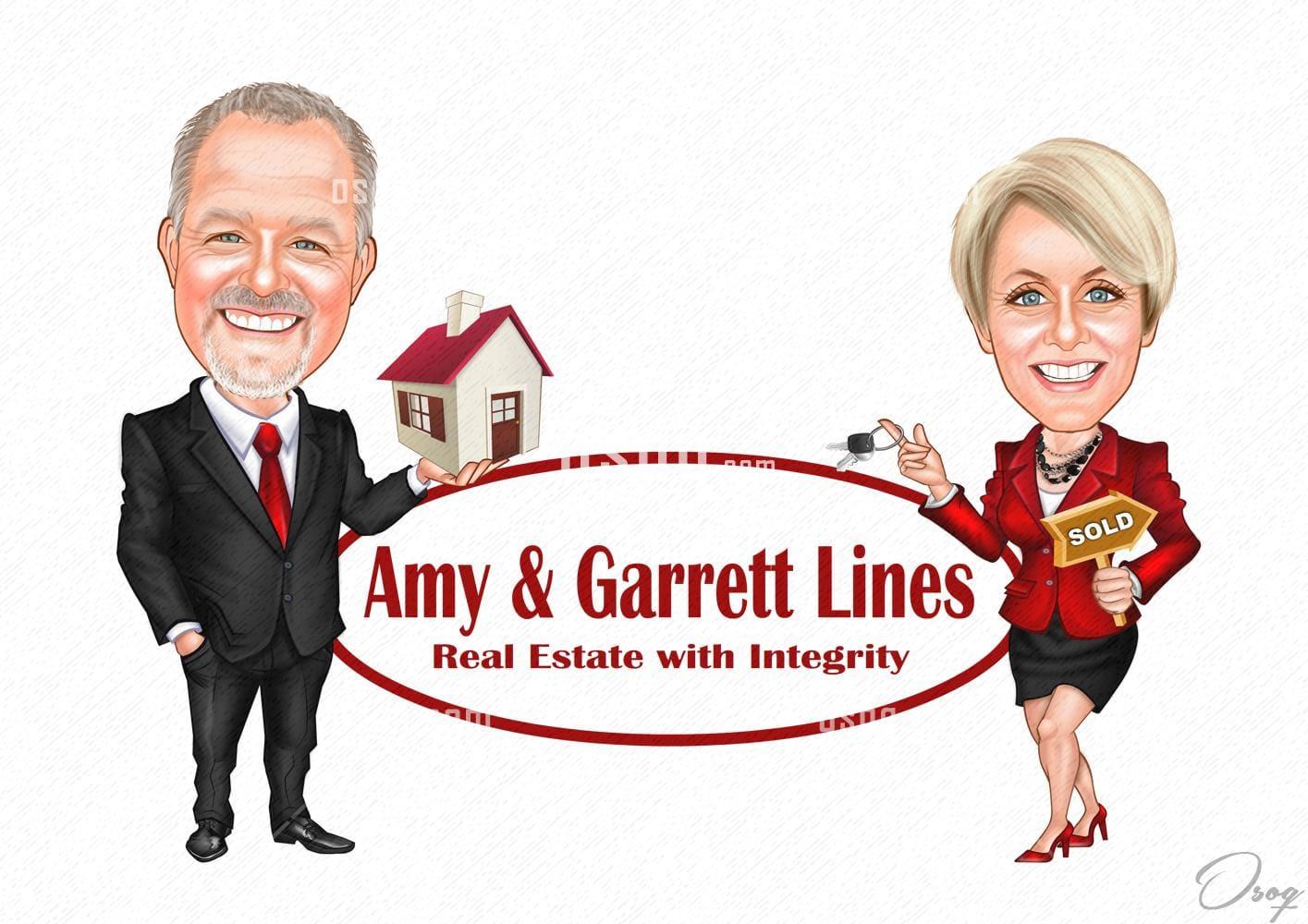 Team logo cartoon caricature 05